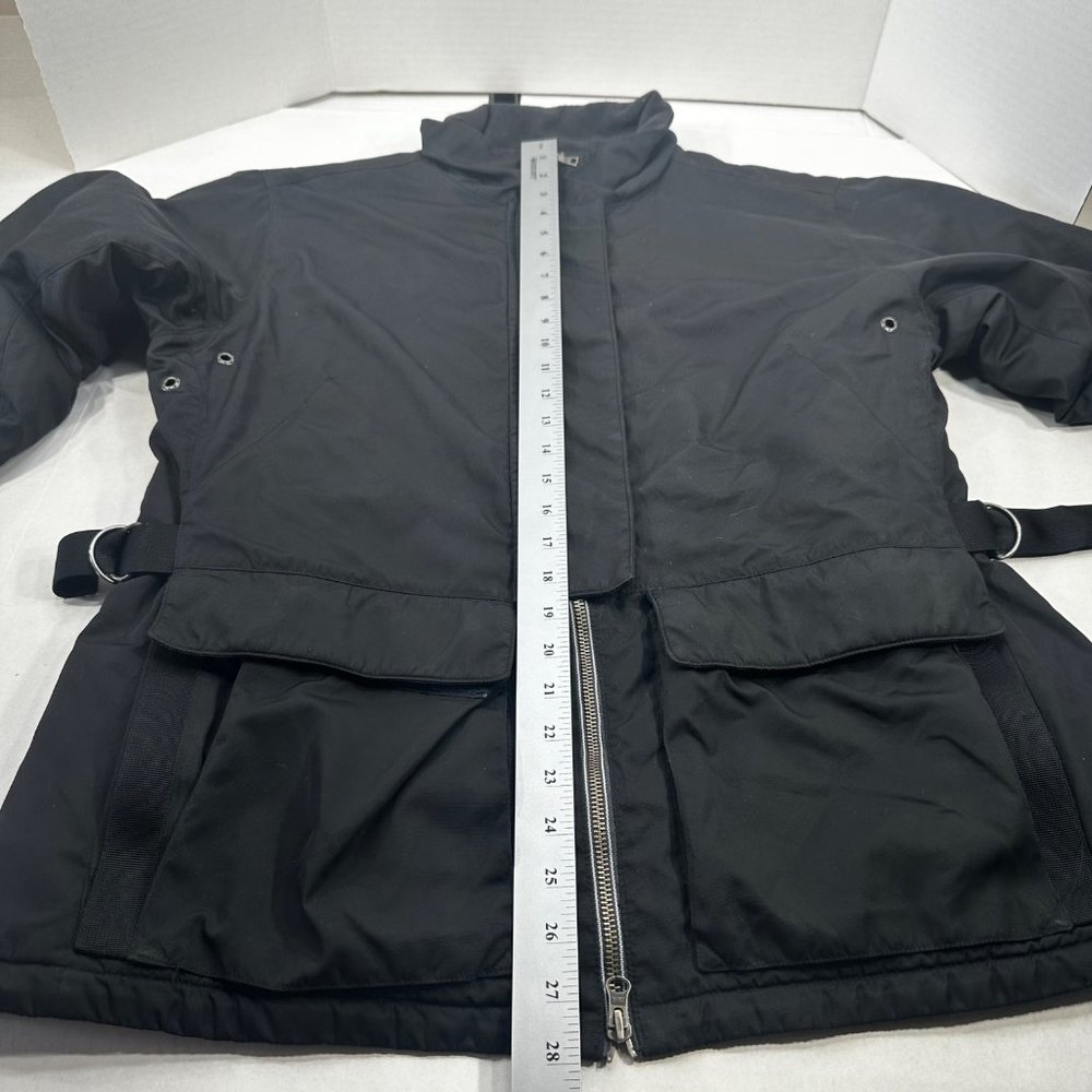 Nike Men's Size XL Zip Front Jacket Black Preowned Spots On Sleeve - Picture 13 of 16